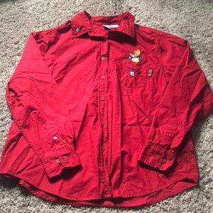 Disney Winnie the Pooh button up size XL